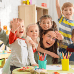 Jardín de niños requiere niñeras